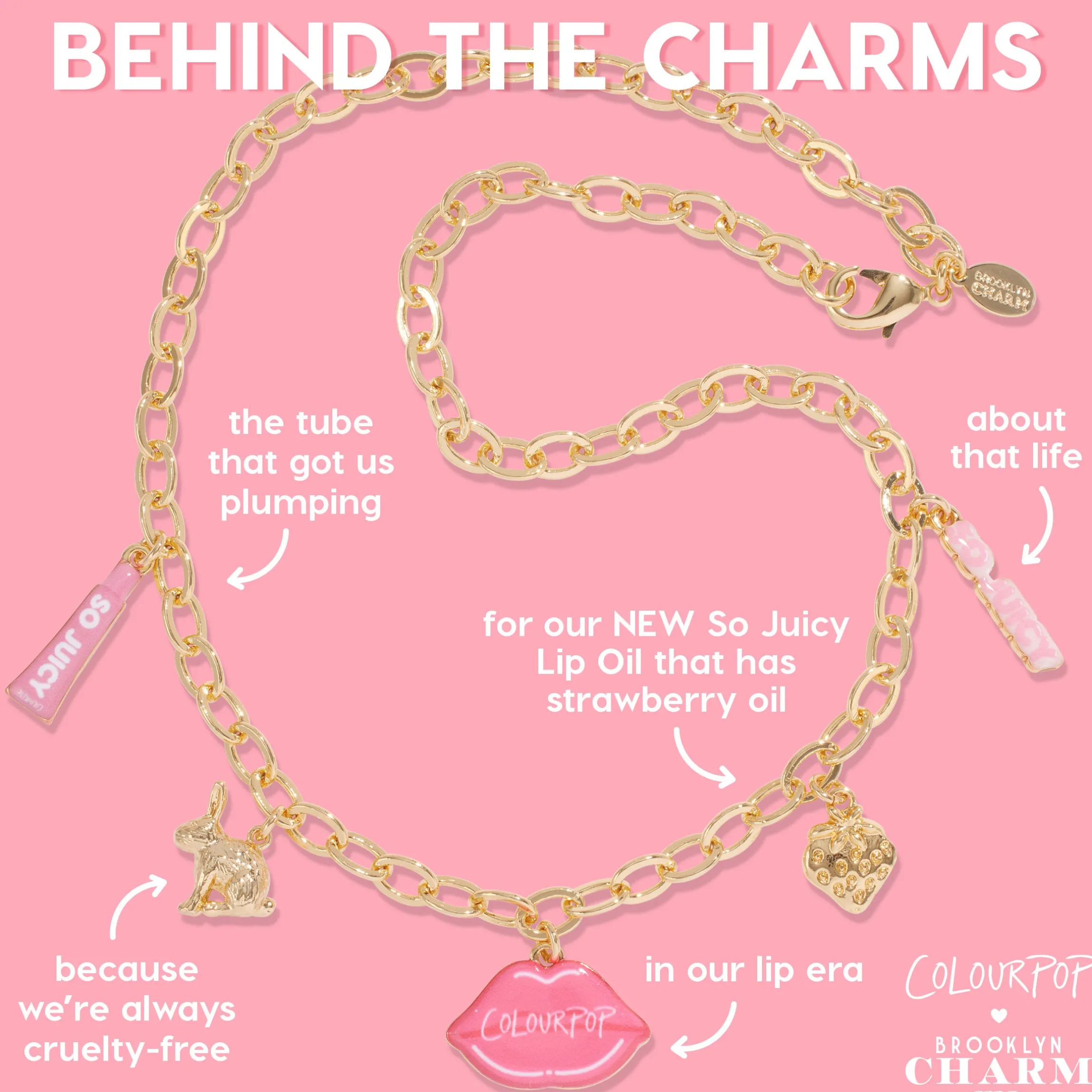 Brooklyn Charm x ColourPop Necklace
