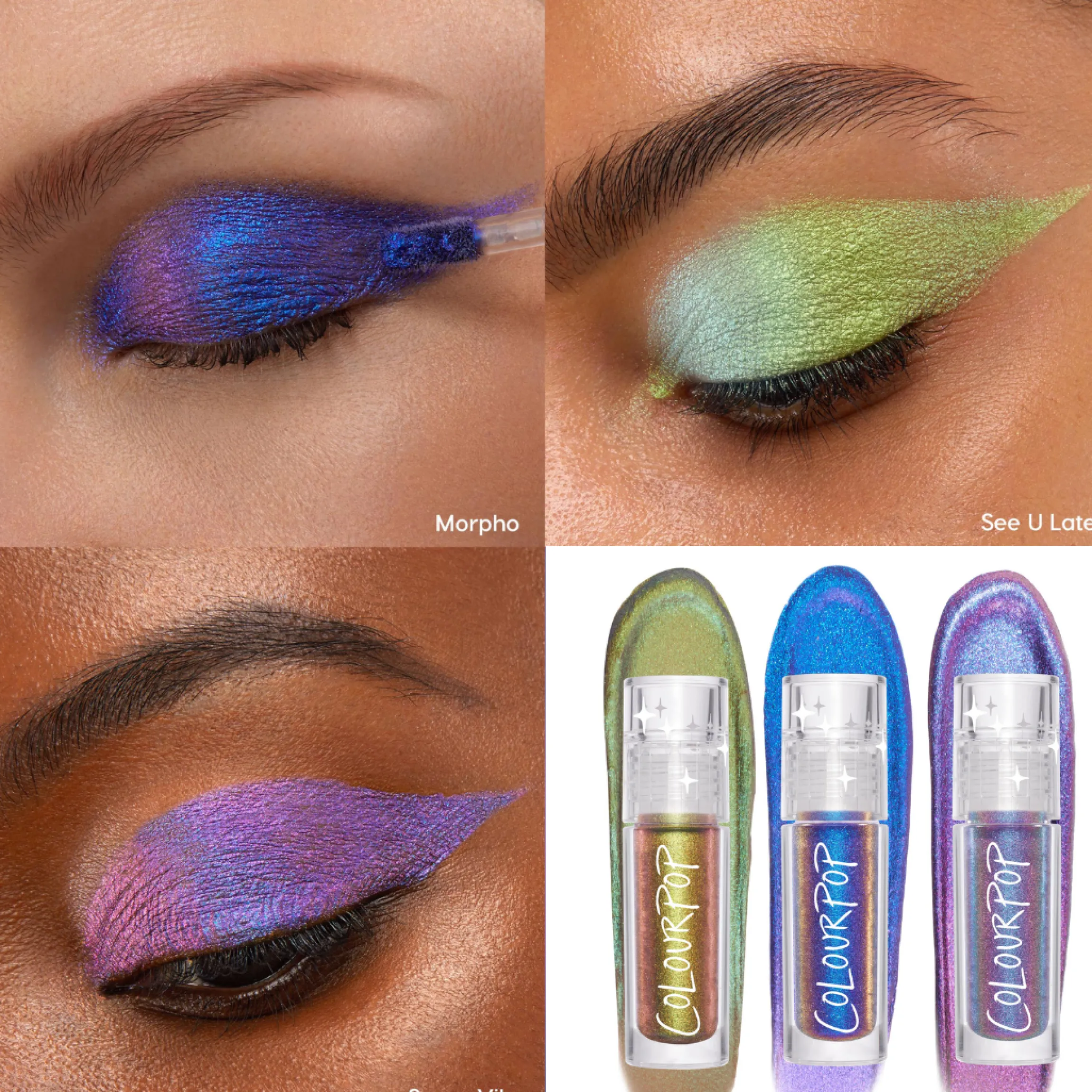 Chrome Liquid Shadow Set