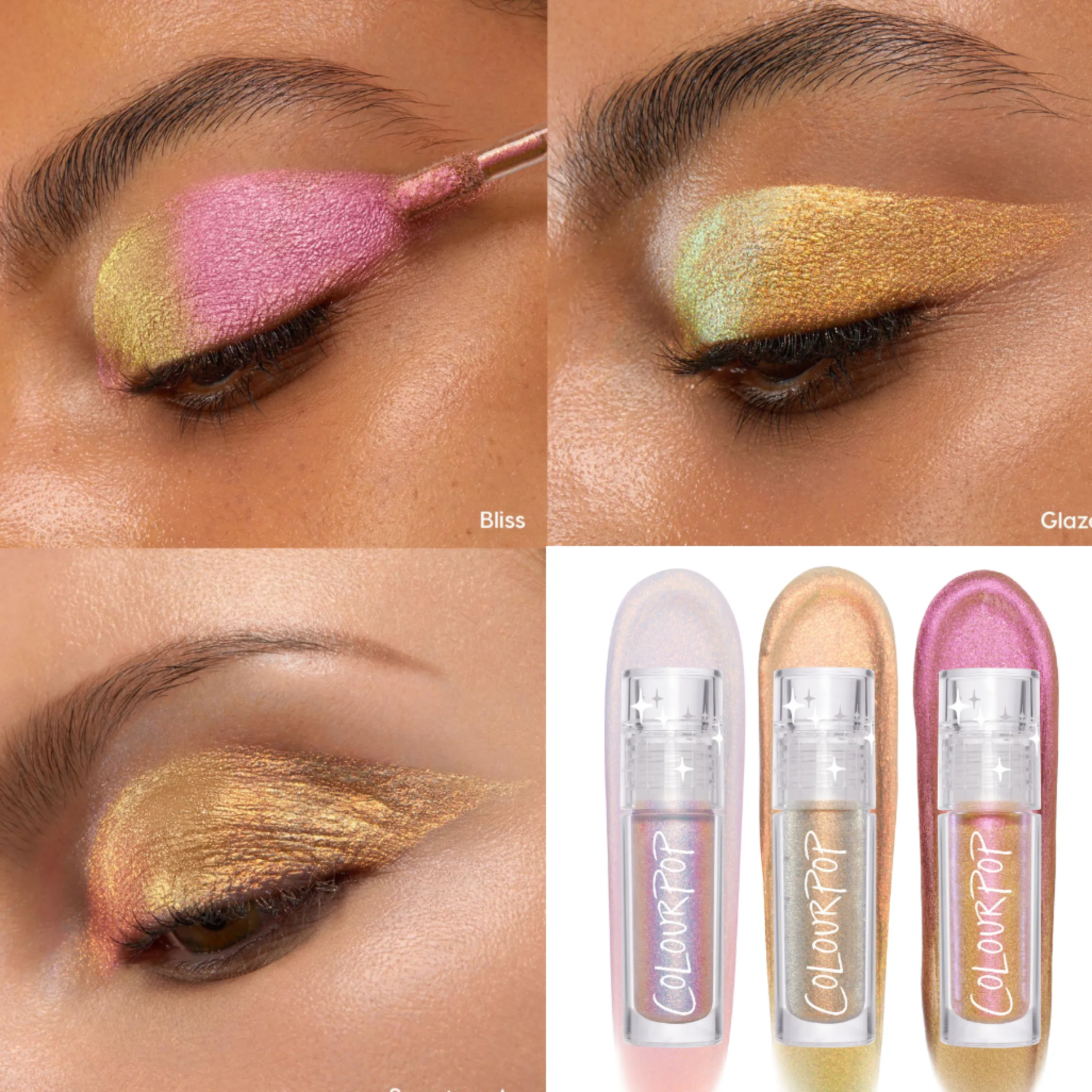 Chrome Liquid Shadow Set