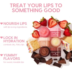 Fresh Kiss Lip Scrub, Mask + Balm Set
