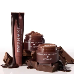 Fresh Kiss Lip Scrub, Mask + Balm Set