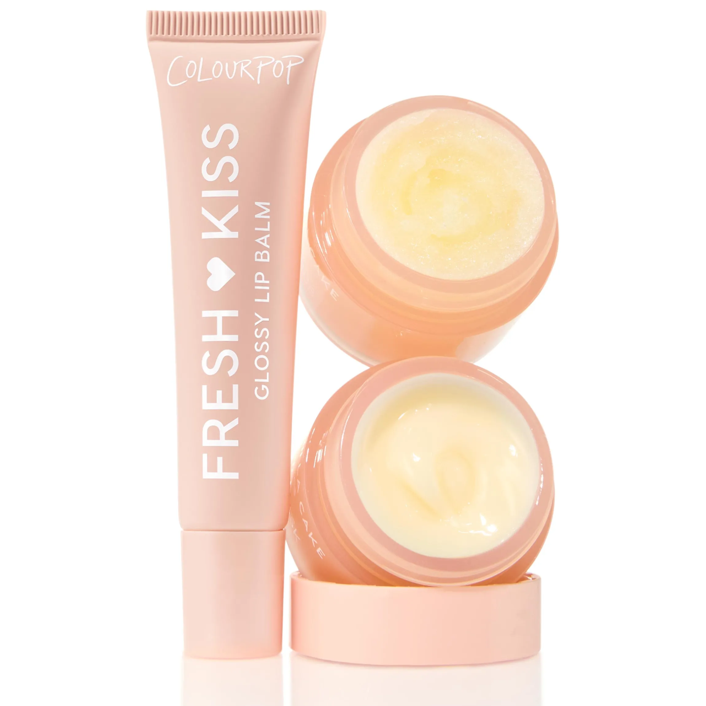 Fresh Kiss Lip Scrub, Mask + Balm Set