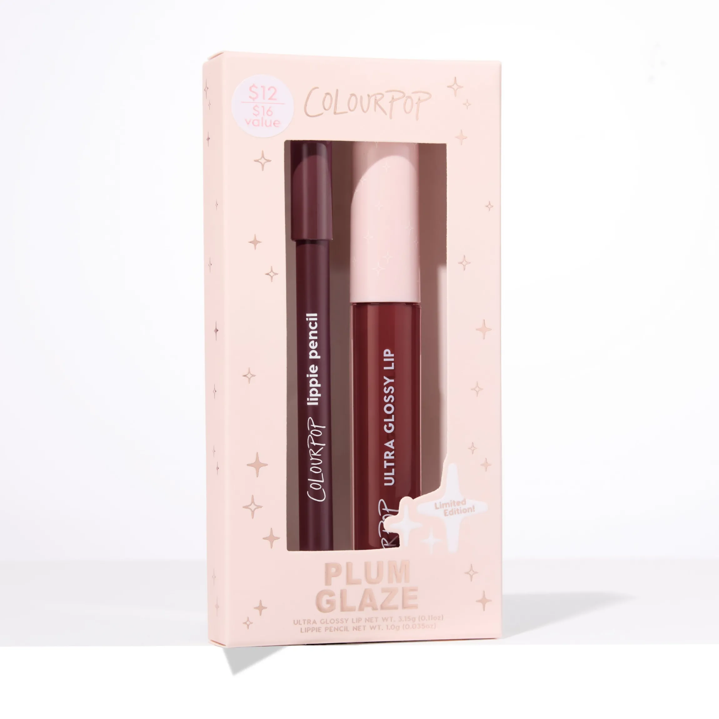 Lip Pencil & Lip Gloss Set