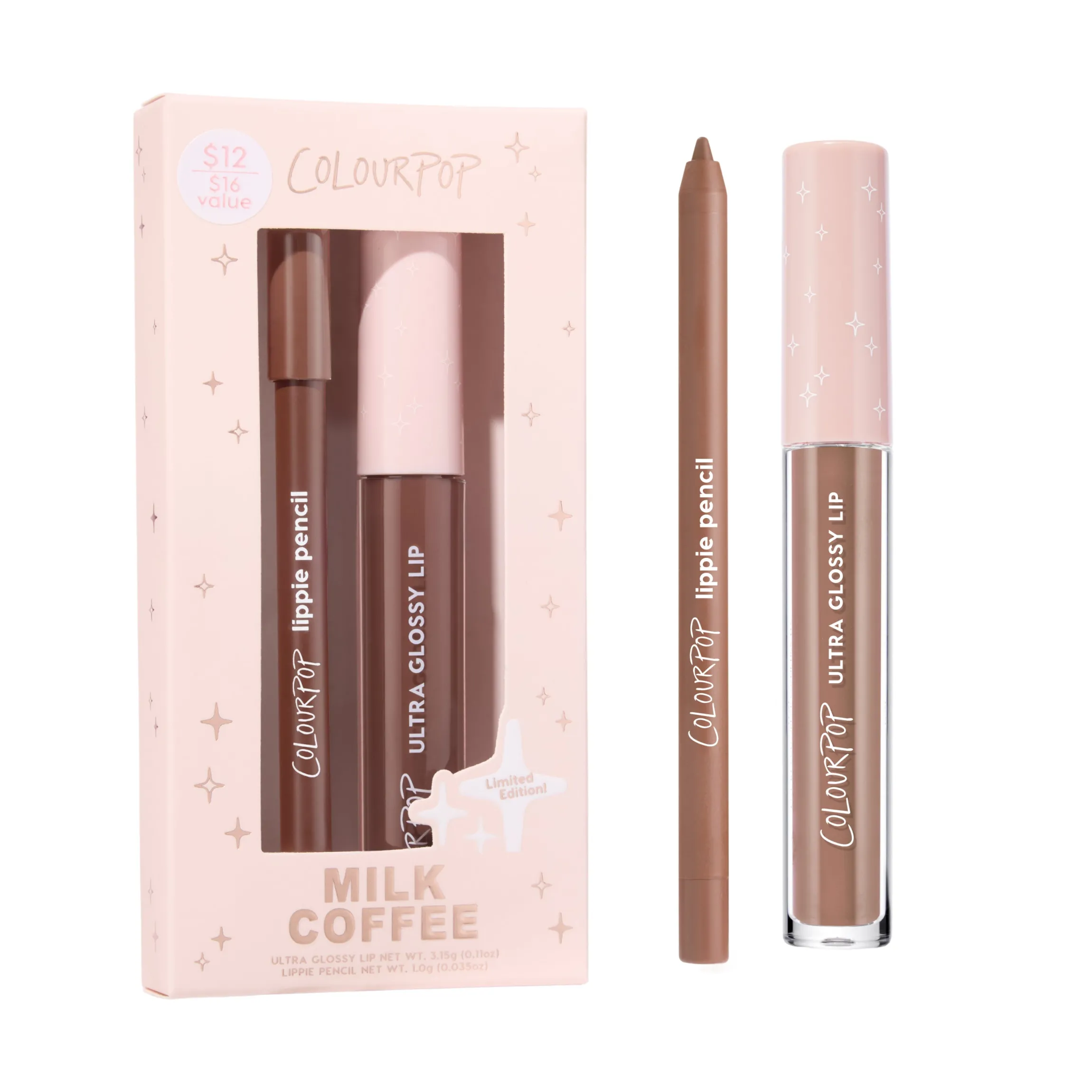 Lip Pencil & Lip Gloss Set