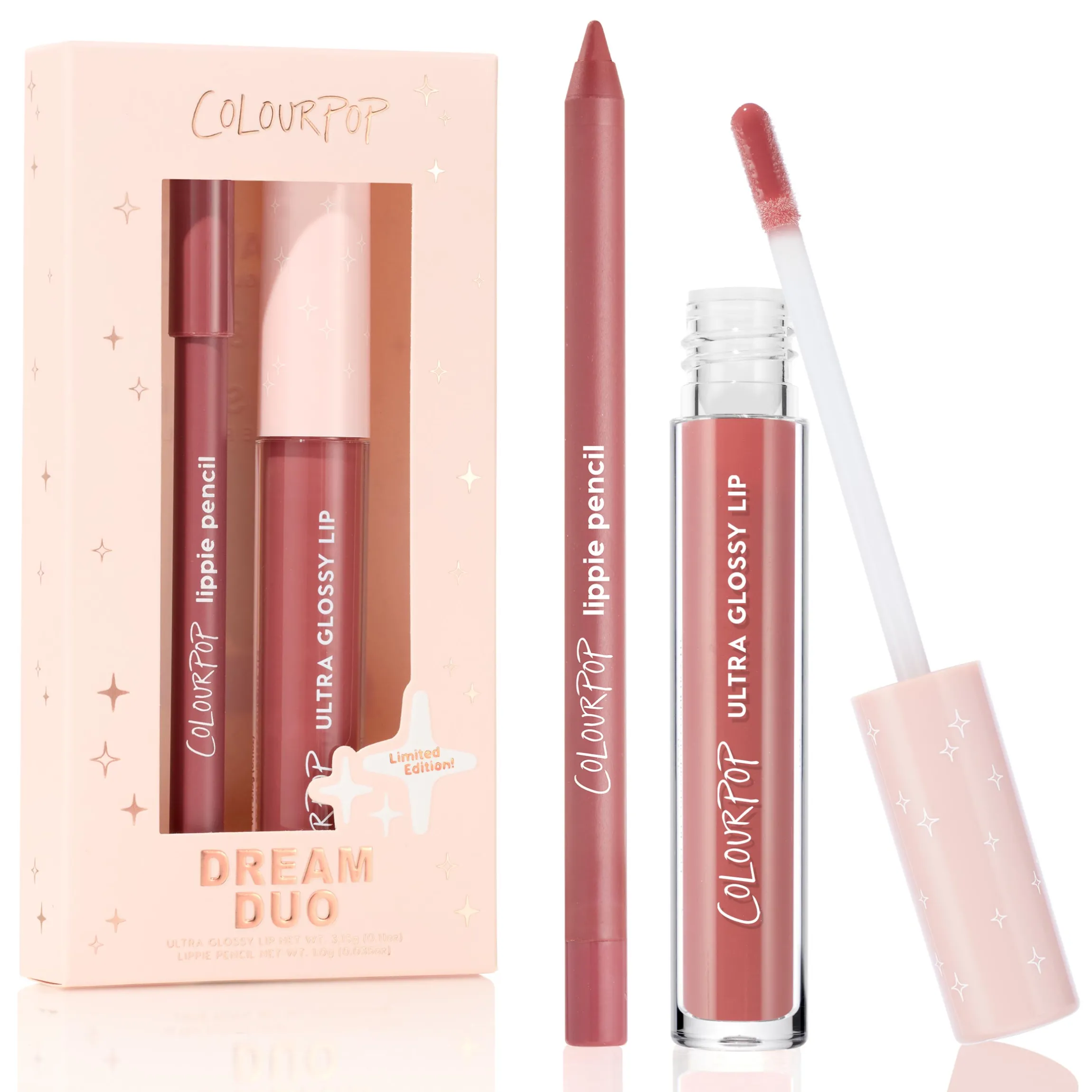 Lip Pencil & Lip Gloss Set