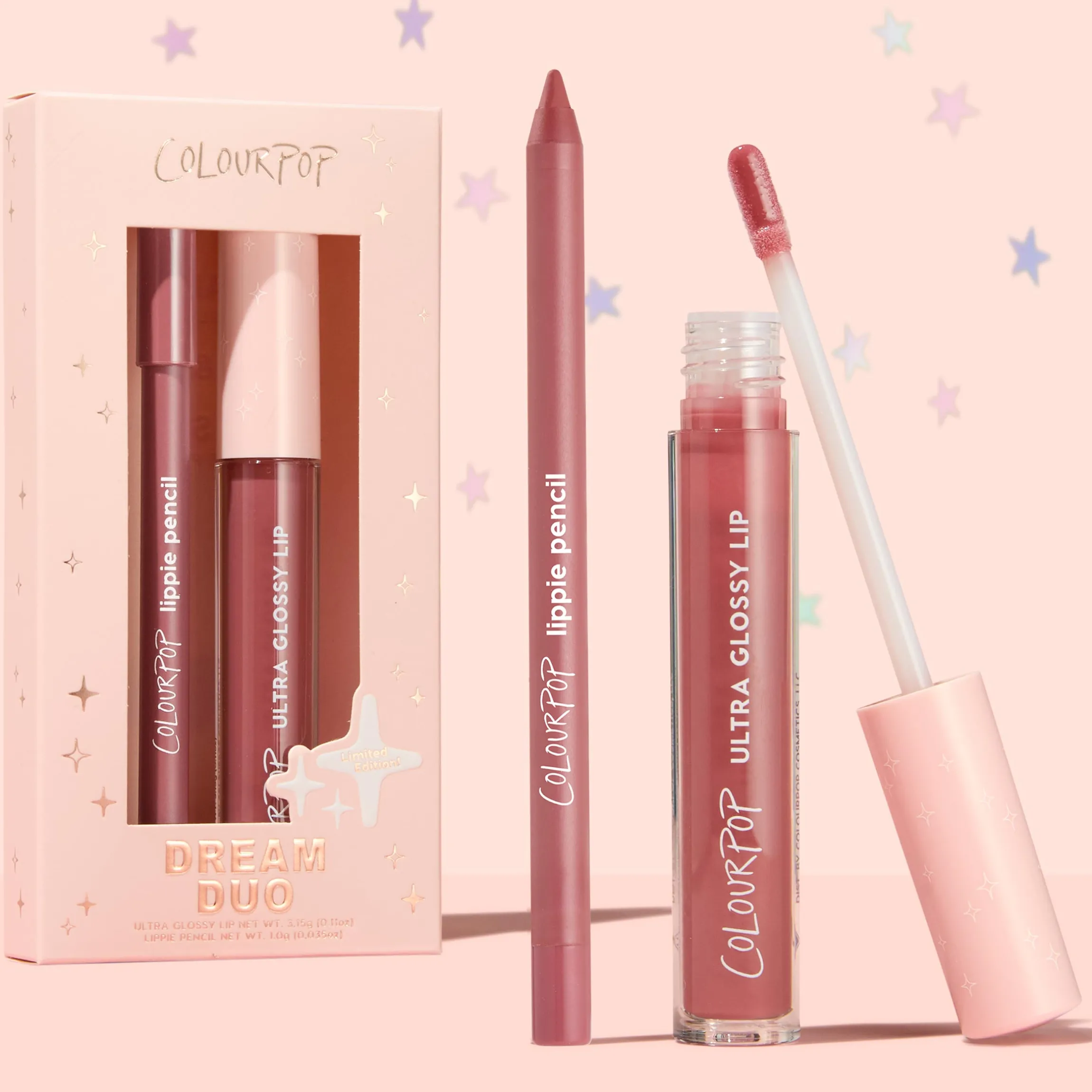 Lip Pencil & Lip Gloss Set