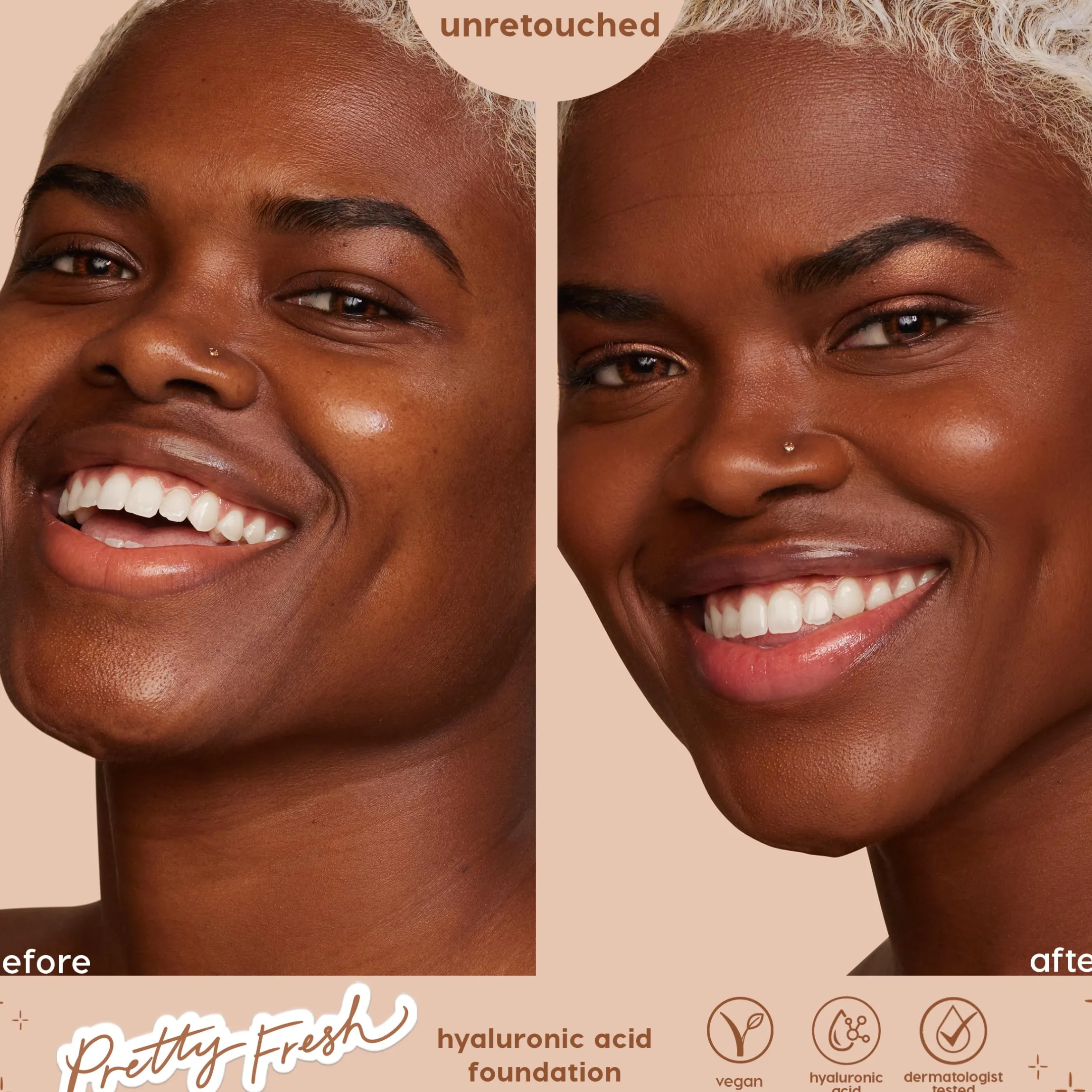 Pretty Fresh Hyaluronic Acid Hydrating Foundation