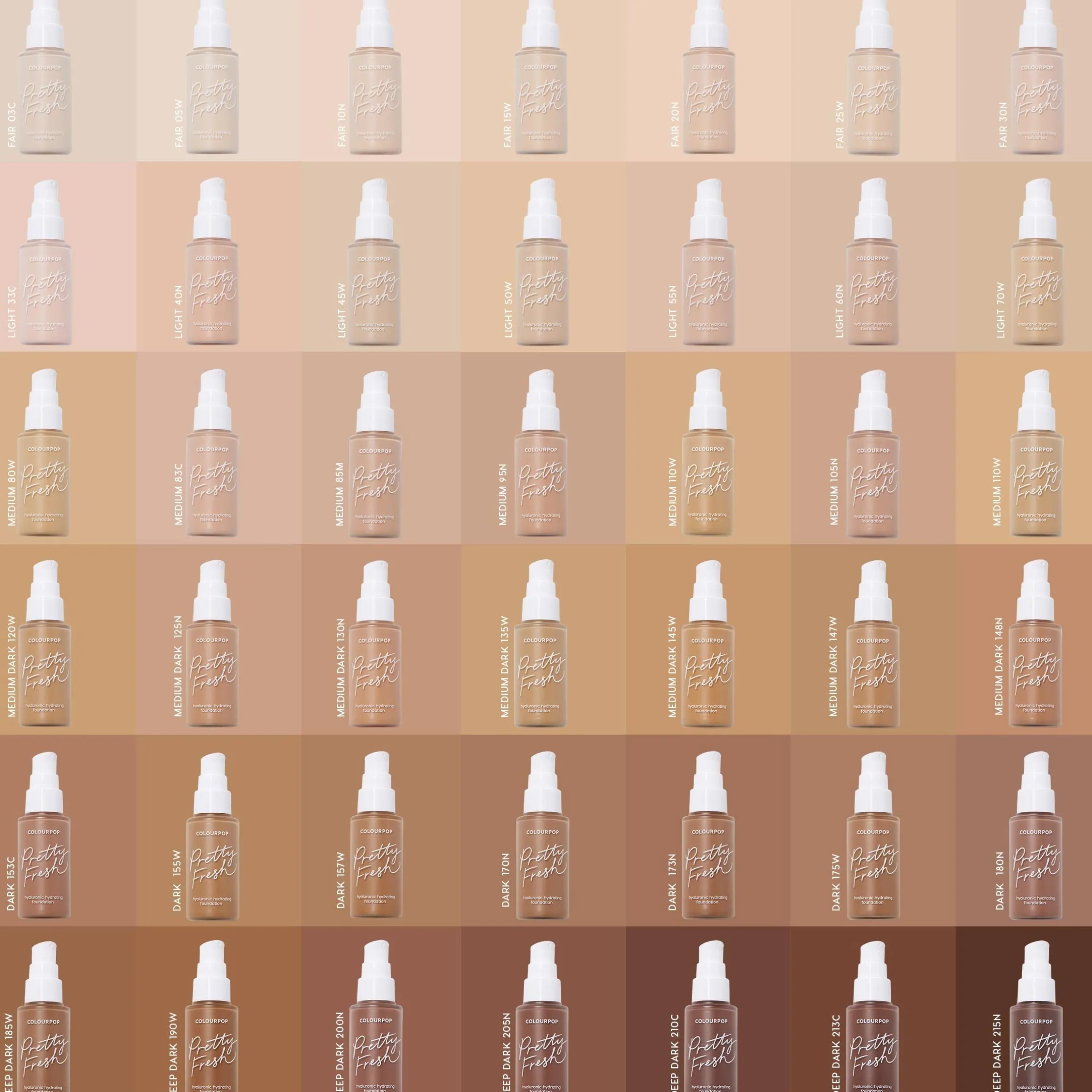 Pretty Fresh Hyaluronic Acid Hydrating Foundation