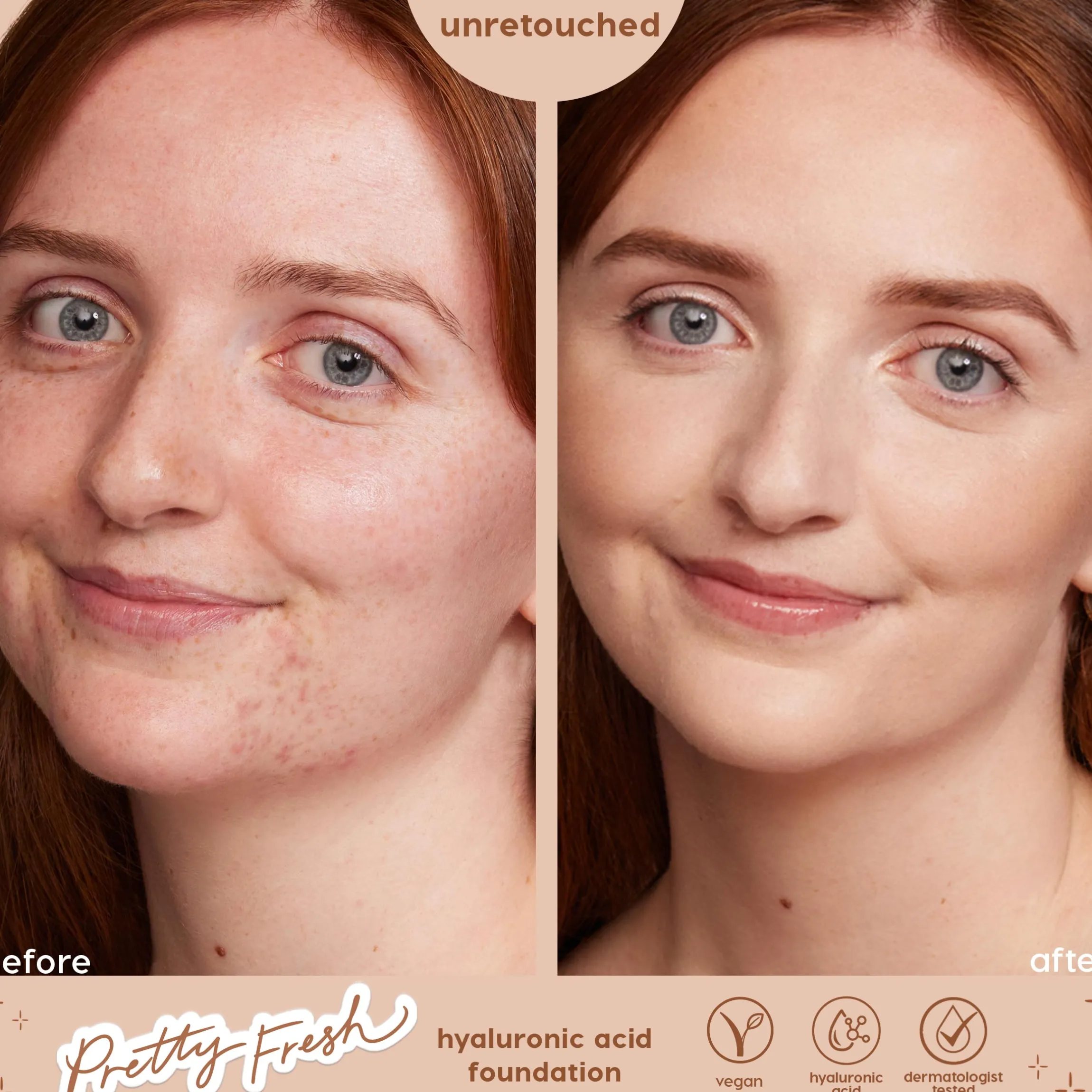 Pretty Fresh Hyaluronic Acid Hydrating Foundation