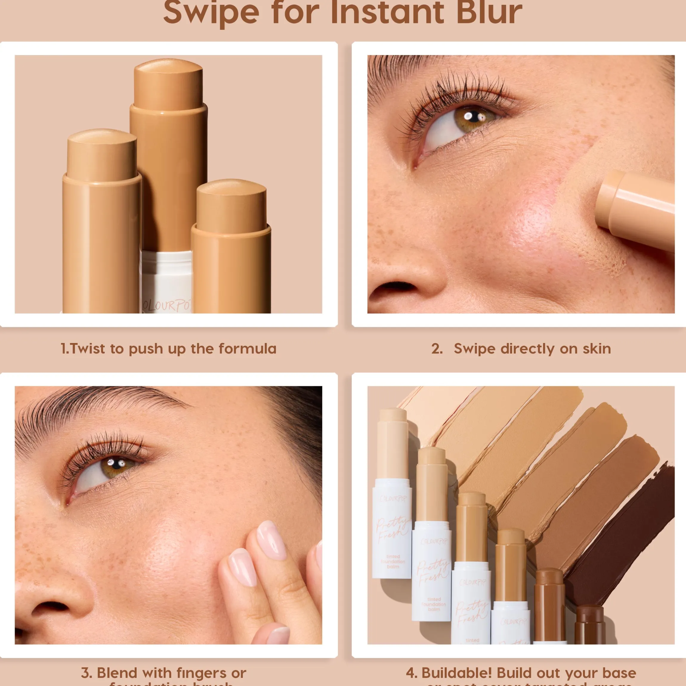 Pretty Fresh Tinted Foundation Balm