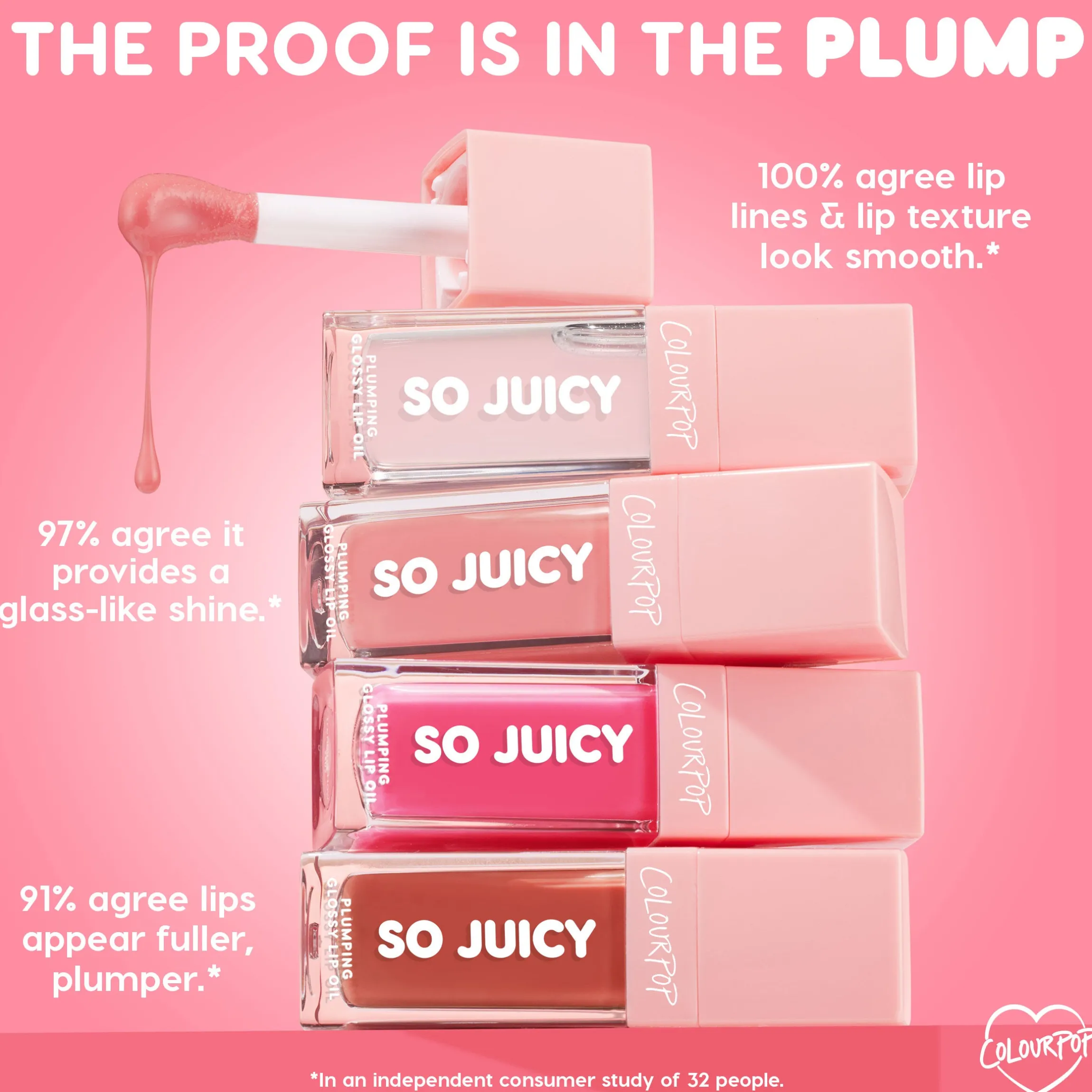 So Juicy Plumping Glossy Lip Oil