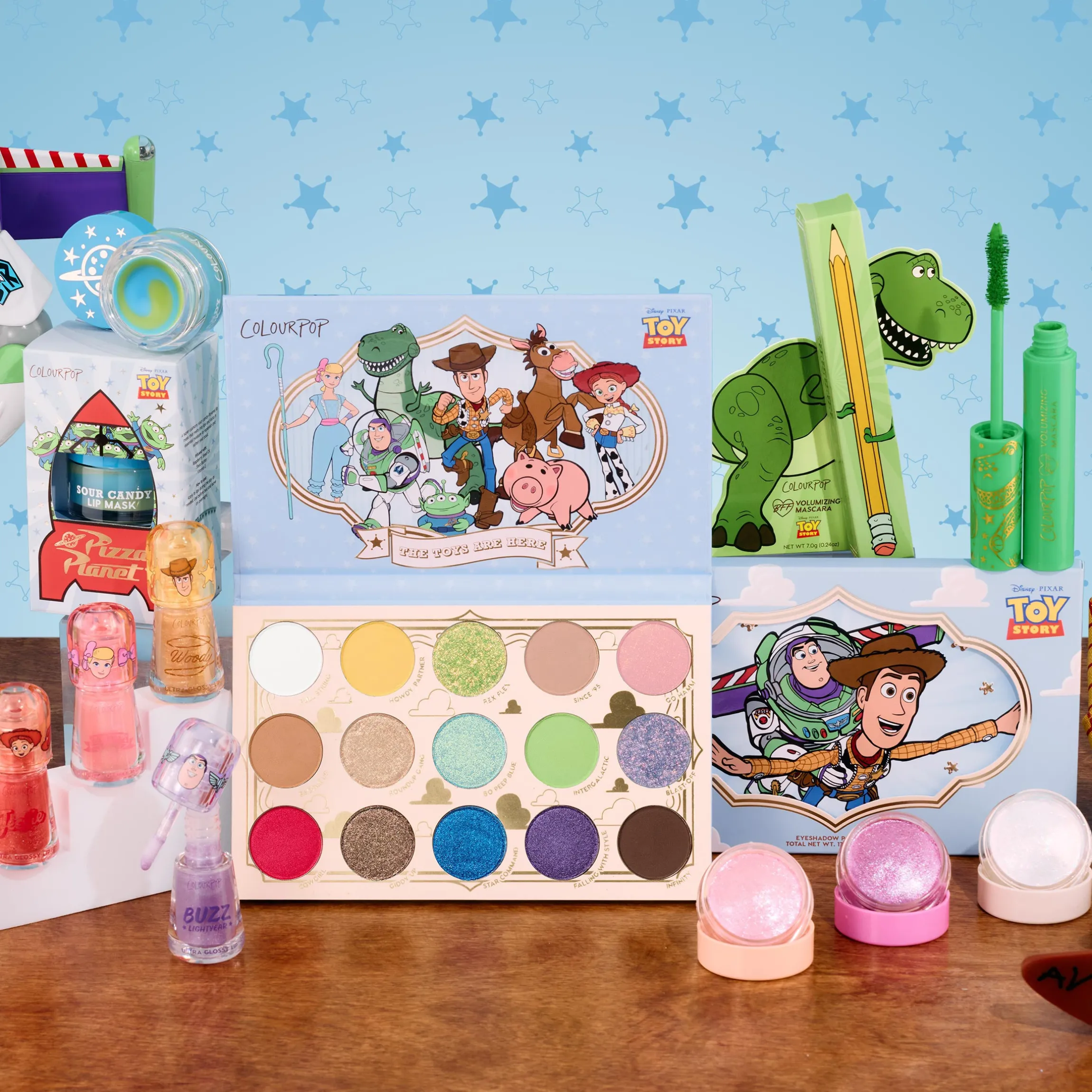 Toy Story and ColourPop Collection