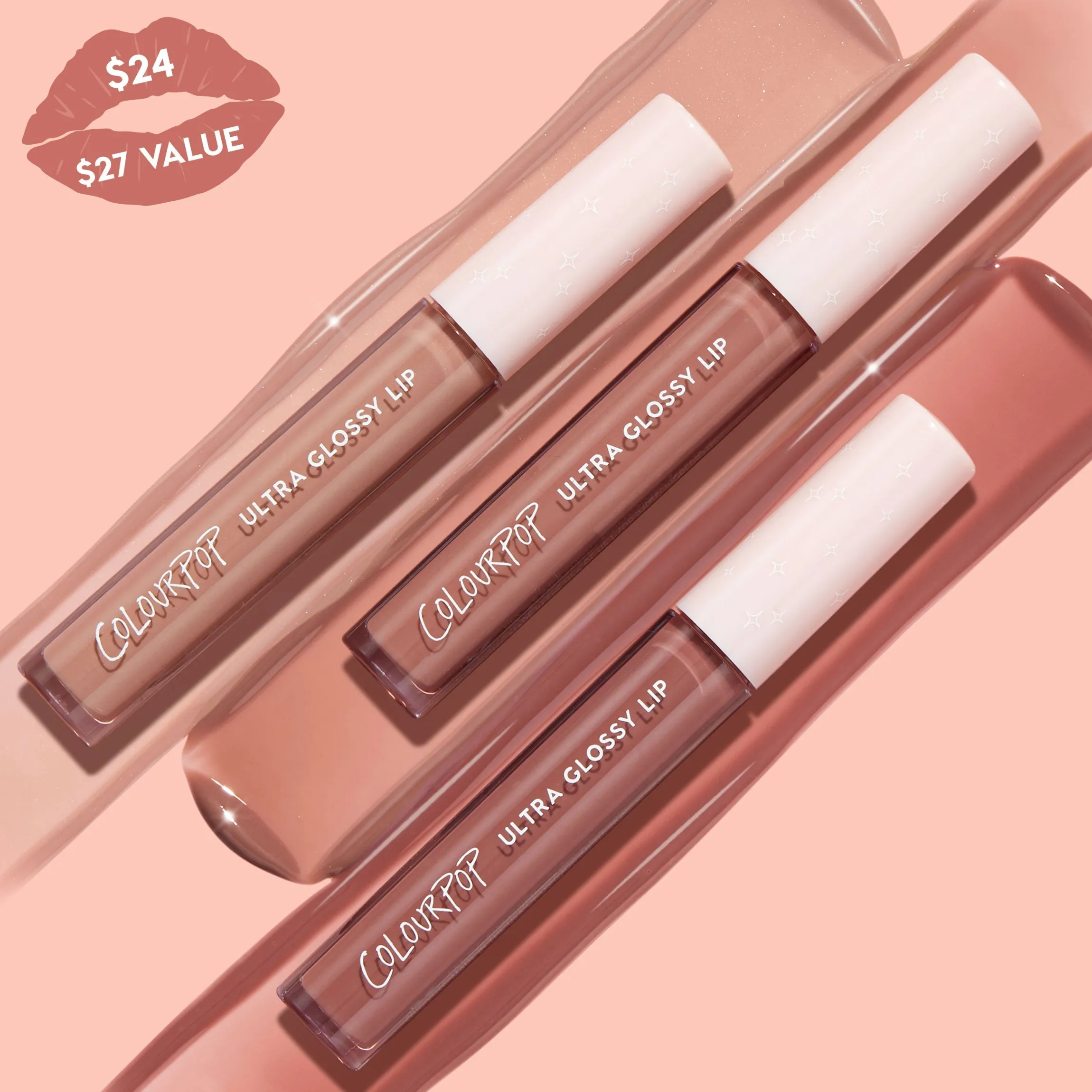 Ultra Glossy Lip Trios